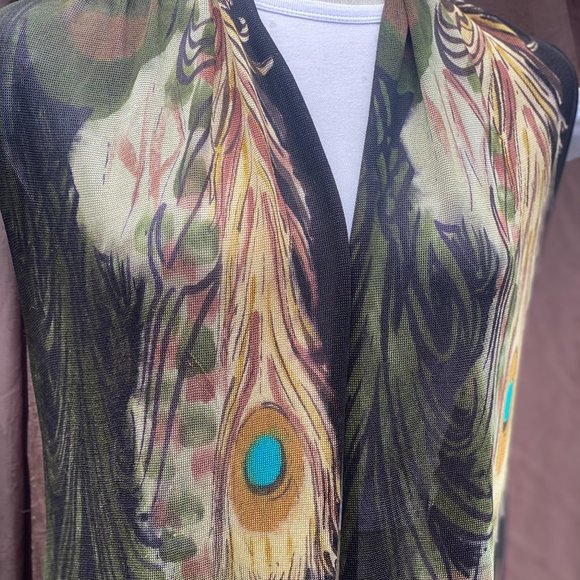 🤗100-You Are Adore❤️d ~Adore Peacock Vest - Picture 4 of 11